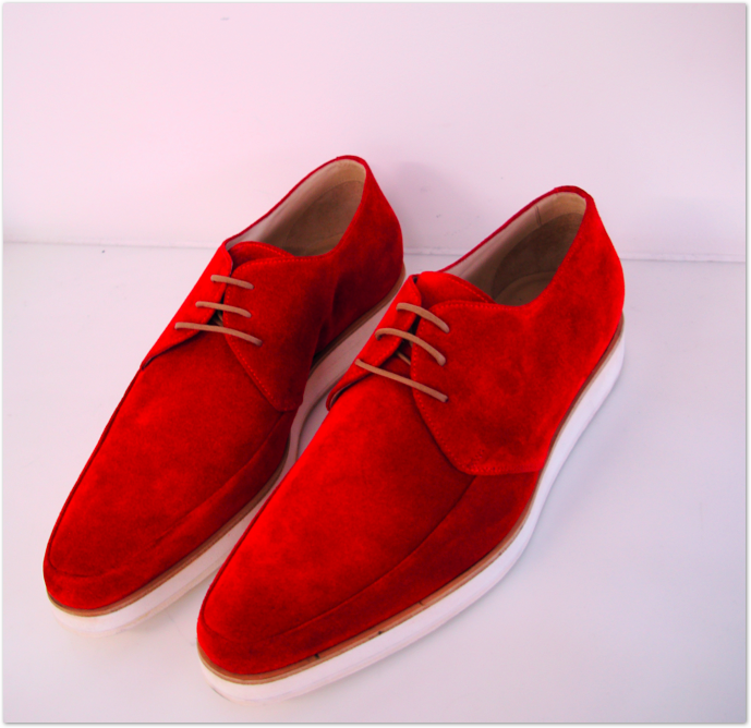 clarks red shoes mens