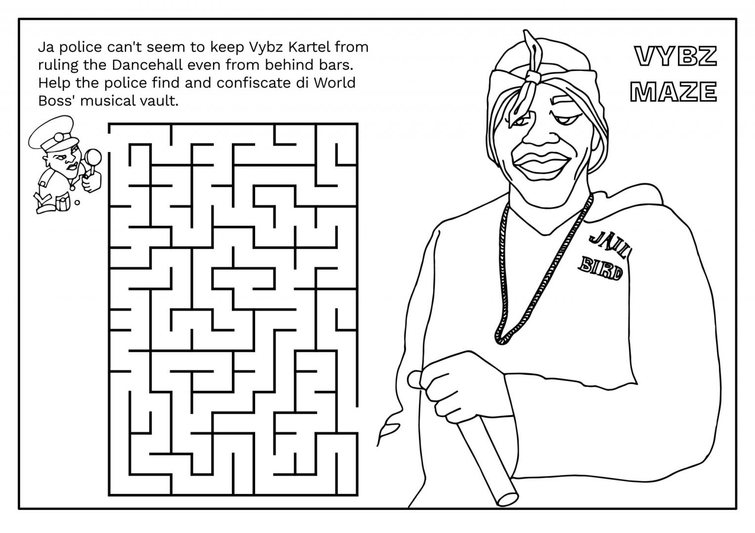 Download vybz-kartel-maze-dancehall-colouring-book - LargeUp